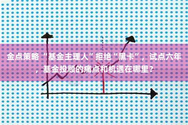 金点策略 “基金主理人”拒绝“黑卡”，试点六年，基金投顾的痛点和机遇在哪里？