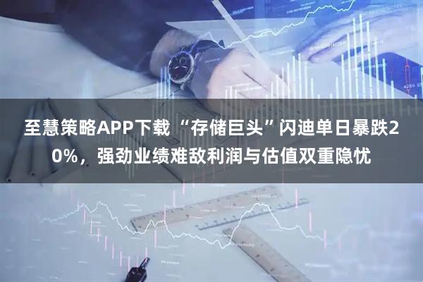 至慧策略APP下载 “存储巨头”闪迪单日暴跌20%，强劲业绩难敌利润与估值双重隐忧